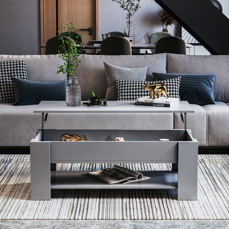 Ebern Designs Kerstien Lift Top Coffee Table with Storage & Reviews
